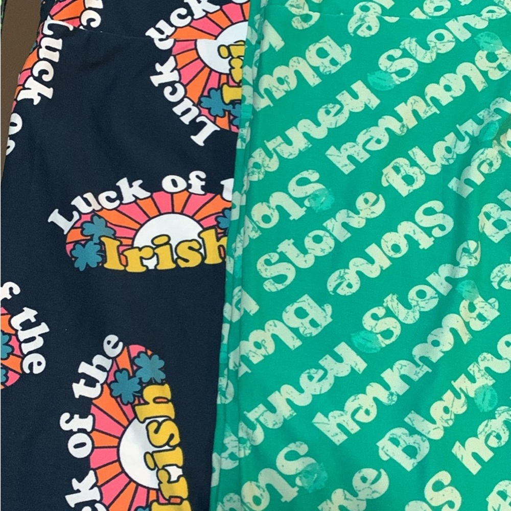 St Paddy’s Day Leggings-new! $10 for both
